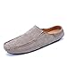 Produktbild Shufang-shoes,,, 2018 Herren Neue Loafer Wohnungen, Fahren Penny Herren Schlupfschuhe Echtem Leder Casual Hausschuhe-Boot Pantoletten, Leder, Khaki, 41,5