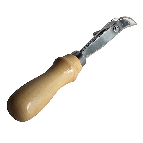 Professionelle Holzgriff Verstellbare Lederkanten Leder-Former Lederverarbeitung Werkzeug Au?enrand Creaser Leder Craft Edger Creaser Aussch?rfapparat - 2
