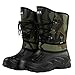 Produktbild SHANHEYY Männer Wasserdichte Mid Calf Downhill Skischuhe Warme Winter Camping Klettern Schneeschuhwandern Outdoor Sports Anti-Rutsch-Schneeschuh-Boot,Green-42