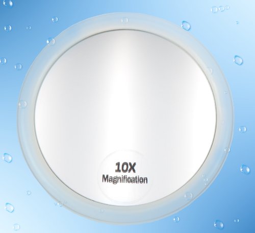 Fantasia Acryl-Spiegel mit Saugnapf und 10-fach Vergrößerung, 1 x 10 cm - 3