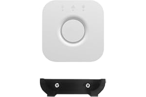 3D CABIN Wall Mount Compatible with Philips Hue Light Bridge Holder Bracket - Black