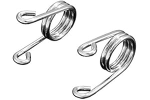 HIGHWAY HAWK Motorcycle Solo Seat 2" Scissor (Torsion) Springs - Chrome