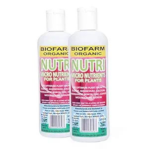 FRESNO JUST BRITE Rabbit Biofarm Organic Micro Nutrients For Plants -300 Ml - Pack Of 2