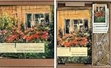 Geschenk-Box: Mein Bauerngarten, Buch mit 6 Tüten Wildblumensamen by