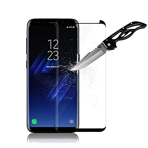 Samsung Galaxy S8 Displayschutzfolie, Otao [case-friendly Version] 3D Curve Passform klar gehärtetem Glas Displayschutzfolie für Samsung S8 Displayschutzfolie - 7