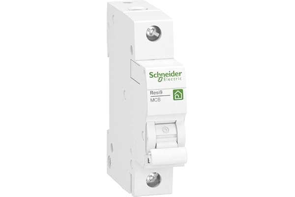 Schneider Elektrisk skyddsbrytare Resi9, 1-polig, 6A, B-egenskaper, 6 kA, artikelnummer R9F23106, 1 styck