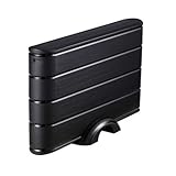 Carcasa de aluminio compatible con discos duros de 3.5" SATA I, II y III