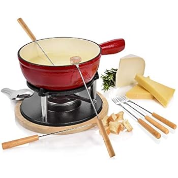 KUHN RIKON 32056 Fondue Käsefondue Caquelon Eisenguss