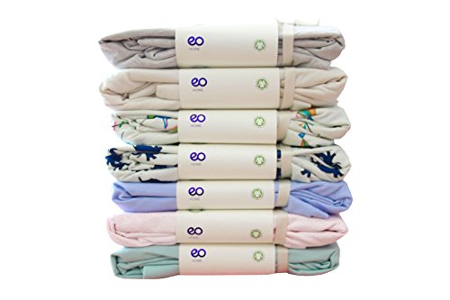Baby Child Fitted Sheets 100% Organic Cotton Cot Bed Jersey Bed Sheets 70X140cm (70X140cm nature)