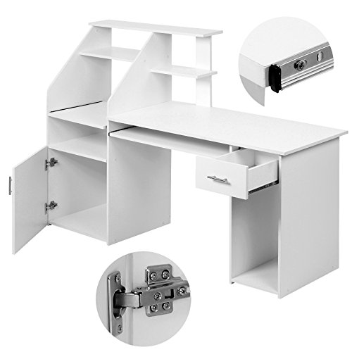 Miadomodo® Computer Desk Workstation Table Home Office Furniture - Image 5