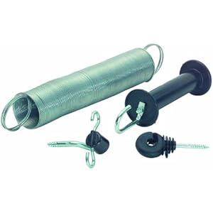 Göbel Weidezaun Torfedersatz bestehend aus Torfeder Torgriff Torgriffisolator und Ringisolator