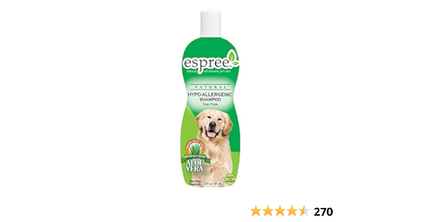 espree hypoallergenic dog shampoo