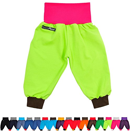 Anna Friday Baby Boys' Trousers multicolour Neon-Green-Pink-Brown 86 cm