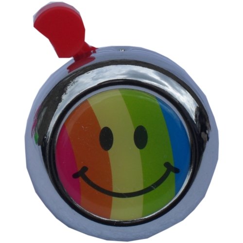 Preisvergleich Produktbild Rainbow Smiley Face Bicycle Bell Red