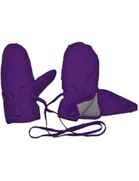 Handschuhe mit langem Schaft + Klettverschluß lila / violett - Größen: 3 Monate bis 5 Jahre - wasserdicht + atmungsaktiv...