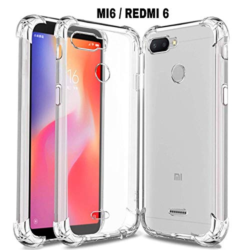 AVICA® Silicon Clear Flexible Transparent Back Cover for Xiaomi Mi6 / Mi6 / Redmi 6 RS.199 (80.00% Off) - Amazon AVICA® Silicon Clear Flexible Transparent Back Cover for Xiaomi Mi6 / Mi6 / Redmi 6 RS.199 (80.00% Off) - Amazon