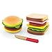 Produktbild New Classic Toys Holzspielzeug Burger & Sandwich Set Viga Toys