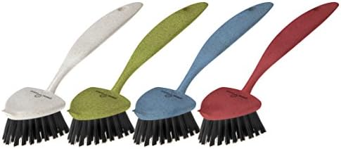 Greener Cleaner Pot & Pan Brush, Red, one Size