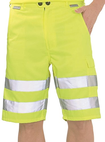 2014 Planam Warnschutz-Shorts uni gelb