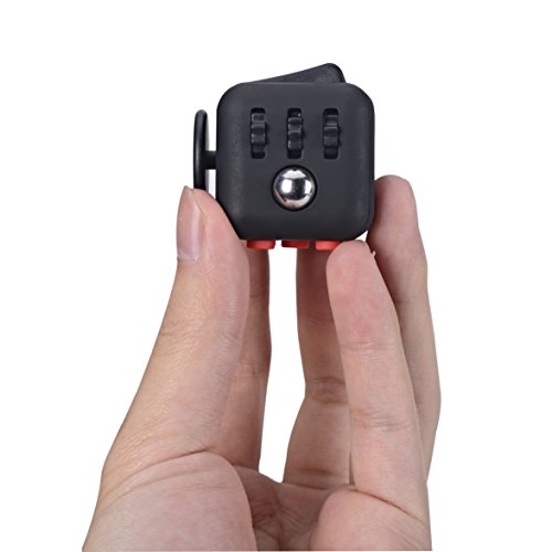 Xingqija Fidget Cube for Kids and Adults,Relieves Stress & Anxiety Attention Focus Toys,ADHD/Smooth Feeling/Pocket Size (Wooden Strip)