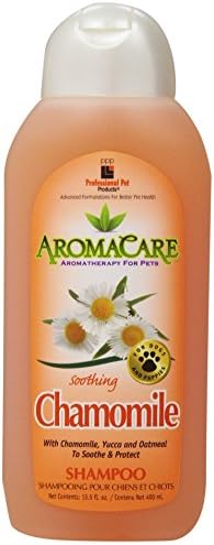 Professional Pet Products Aromacare Soothing Chamomile and Oatmeal Pet Shampoo, 400 ml