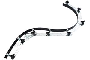 O'SKOOL 940mm(37") Flexible Steel Curve Template for Woodworking and Crafts, Transferring Curved Patterns in Wood, and Metal