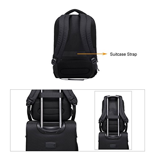 15 6 Zoll Business-Laptop-Rucksack mit Anti-Dieb-Rei  verschluss und USB-USB-Ladeanschluss  wasserdichte Reisen Backpack College Tasche mit versteckte