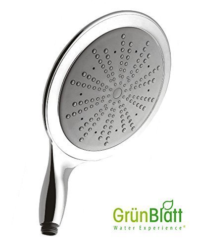 Gruenblatt Wellness Handbrause 200mm Mit 1 x Regenstrahl