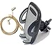 Price comparison product image T-LUX Car Phone Holders Air Vent Mount 3 in1 Charging Cable for iPhone Xs MAX/XS/XR/X/8s/8/7/6/SE Plus, Galaxy S10/S9/S8/S7, LG, HTC, P20 & All Smartphones