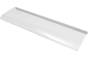 RjcdOPL Front Door Canopy Outdoor Awning, Polycarbonate Rain Shelter, Durable Waterproof Rain Shelter, Modern Transparent Porch Roof for Doors, Windows, Patio (120 x 40 cm)