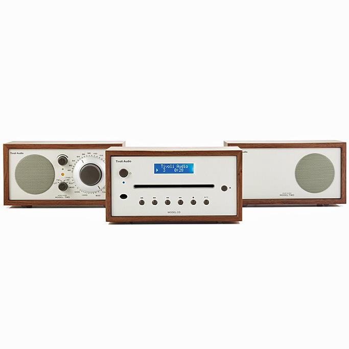 Tivoli Audio Model Two AM/FM Stereo Table Radio - Cherry/Taupe