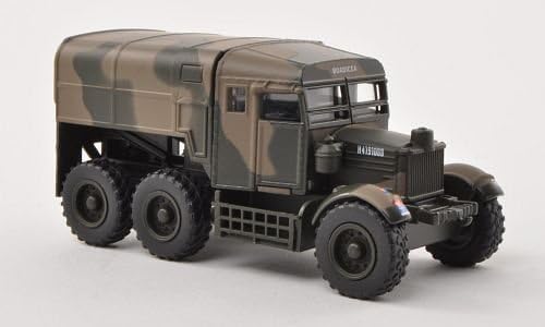 Scammell Pioneer Artillery tractor, Royal Artillery 1st Army , 1935, Model Car, Ready-made, Oxford 1:76