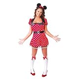 Comic Maus - Kostüm für Damen Gr. S/M, Größe:S/M