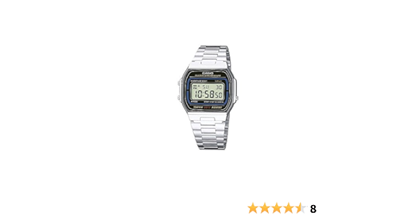 casio classic retro silver