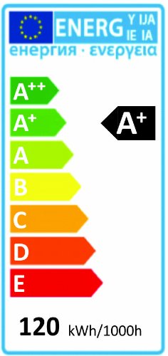 as – Schwabe as Chip-LED-Strahler 120 W, geeignet für Außenbereich, Gewerbe, Baustelle mit Samsung-Chip-LED, silber, 46985 - 6