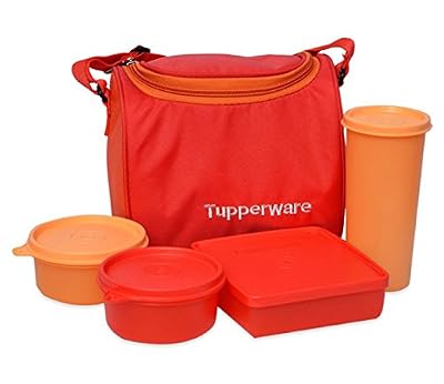 Tupperware Meilleur déjeuner Set, 4 pièces (187b) et sac à déjeuner