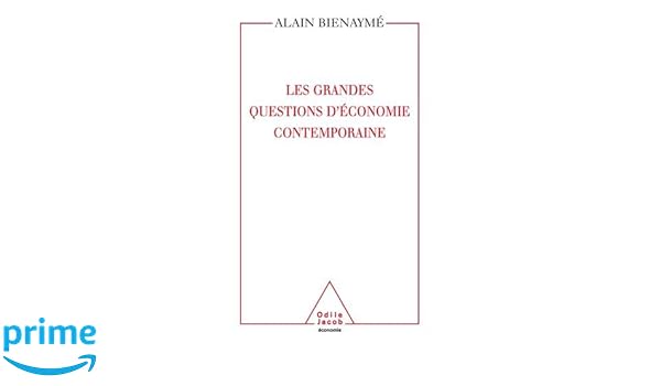 Amazonfr Les Grandes Questions Déconomie Contemporaine - 