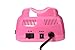 Belle Pink Electric Nail Art Drill File Machine Grooming Kit with 6 Bits for Manicure Pedicure UK Plug - 220V Nails Beauty Tools