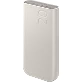 Samsung 20000 mAh 45 Watt Powerbank, Hızlı Şarj, PD 2.0, 3 &Ccedil;ıkışlı, Kablo Dahil, Bej, 2024 Model