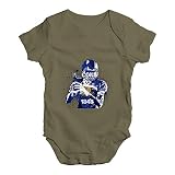 TWISTED ENVY Baby Jungen (0-24 Monate) Body Gr. 3-6 Monate, Khaki