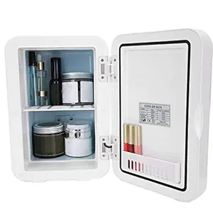 8L Mini Fridge, Cooler and Warmer Compact Refrigerator with AC/DC Power, Portable Fridge Great for Skincare, Foods, Home and Travel