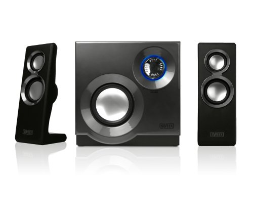 Preisvergleich Produktbild Sweex SP210 Purephonic 2.1 Lautsprechersystem (60 Watt) silber