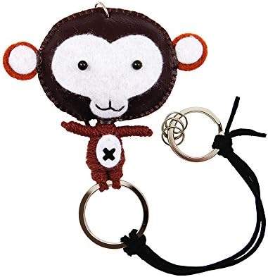 Monkey Bungy Doll Keyring