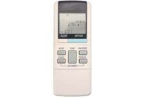 IOOIQQ Mando a distancia de repuesto compatible con Panasonic A75C428.A75C559.A75C561.A75C598.A75C606.A75C454.A75C569.A75C602.A75C973.A75C374.A75C264.A75C4 28. A75C453 - Aire acondicionado