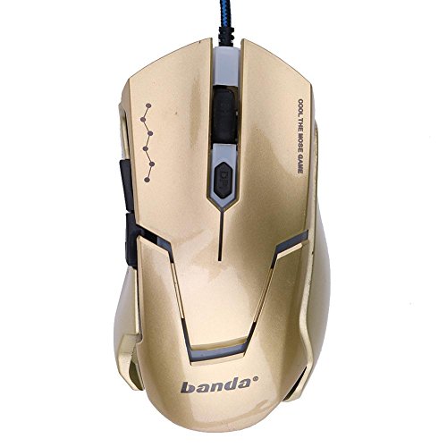 Preisvergleich Produktbild asiproper Professional Lasermaus LED optische Gaming Maus für Pro Gamer Excell