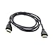 Produktbild guoxuEE HDMI 1.4 3D-Kabel Multifunktionsfernseher Ultra HD Ultra Slim Verbindungskabel-Schwarz 1m