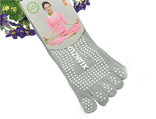Pilates / Yoga / Martial Arts / Fitness, Gymnastik / Tanz Socken, Fußbodensocken, Socken Yoga-Socken rutschfeste Gummisohlen Atmungsaktivität rutschfeste Socken Baumwolle Zehensocken Funktion Yogasocken - 5