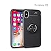 Produktbild 360 Grad drehbares Telefon Gehäuse mit Ring Halter Kickstand fit Magnet Wagen Mount weiche Schutzhülle für Apple iphonexs 5,8"