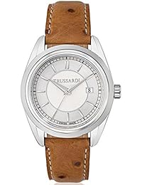 Trussardi Reloj Analógico para Mujer de Cuarzo con Correa en Cuero R2451103502