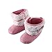 Itaar Baby Toddler Newborn Infant Bowknot Antiskid Warm Magic Tape Suede Prewalker Cute Lovely Soft Crib Shoes Boots